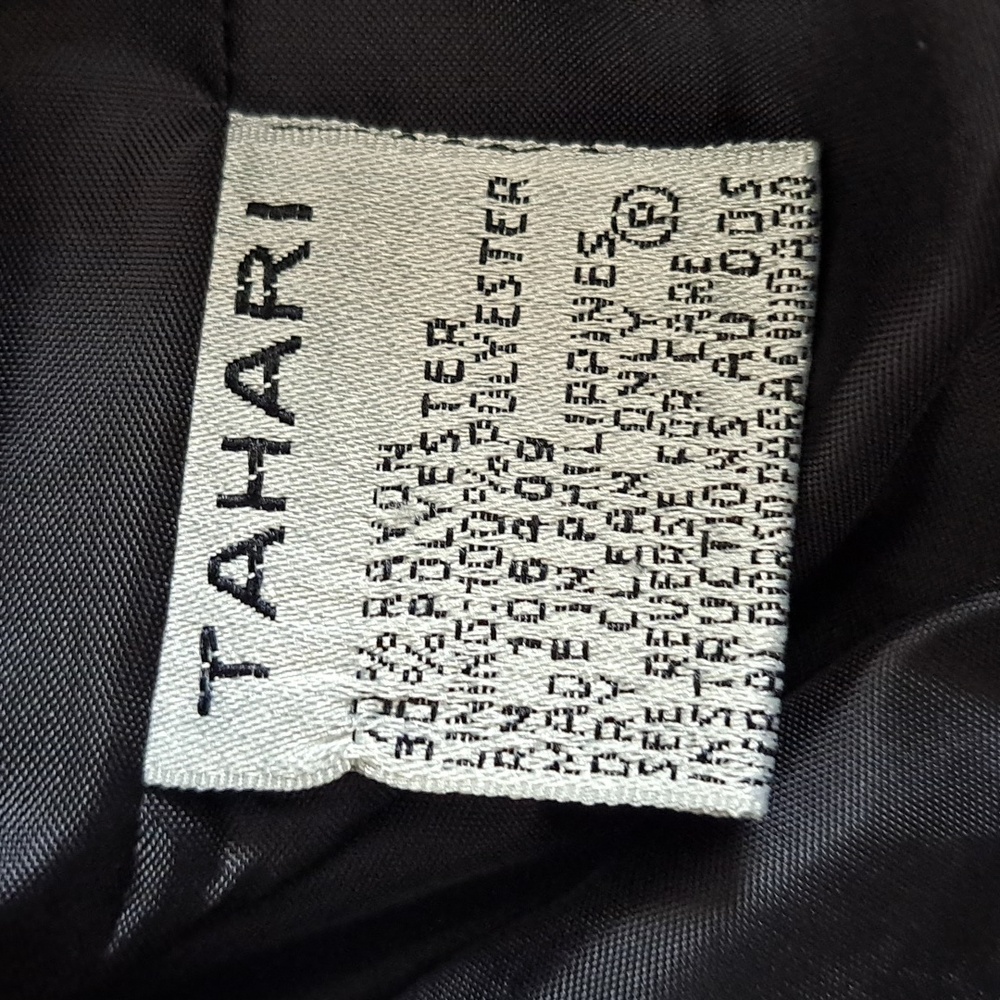 Tahari By Arthur S. Levine Womens Camel/Grey Dress/Preppy Cardigan Blazer 8 - Picture 7 of 8